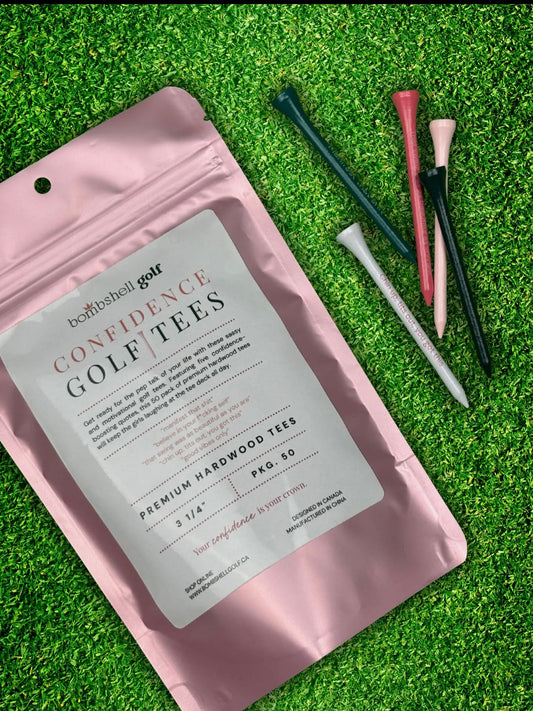 Confidence Golf Tees - 50pk